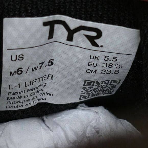 TYR L-1 Lifter Weightlifting Shoes Mint Pink Purple Women's Size 7.5 - Picture 7 of 7